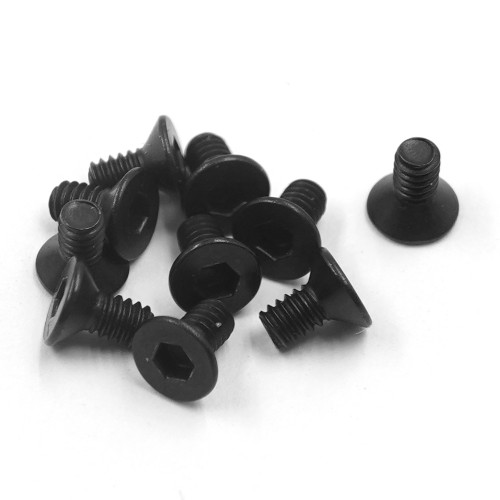 Xpress Hex Screw Flat Head FM2x4MM 10pcs
