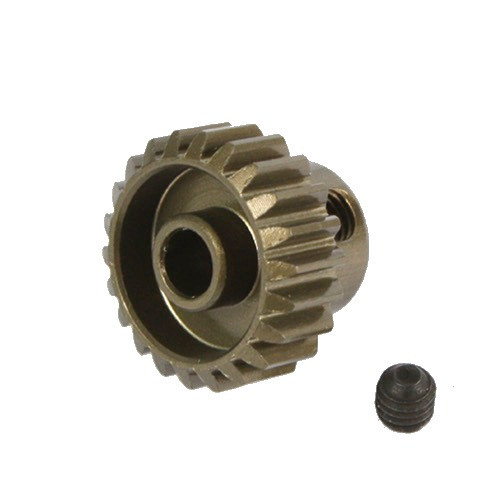 25T Aluminium 7075 Hard Coated 48DP Pinion By Yeah Racing