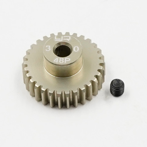 Yeah Racing 30T Aluminium 7075 Hard Coated 48DP Pinion