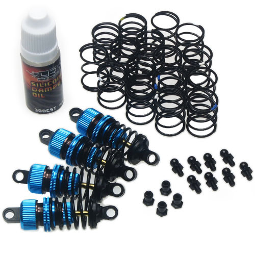 Yeah Racing 50mm Damper Set for Tamiya Mini and Touring Car - Blue