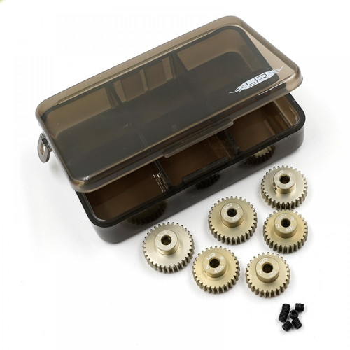 Yeah Racing Aluminium 7075 Hard Coated Pinion Gear Combo set (48P 27T-32T 6pcs) Yeah Racing Aluminium 7075 Hard Coated Pinion Gear Combo set (48P 27T-32T 6pcs)