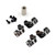 Yeah Racing Aluminium Magnetic Body Hole Marker Black For 6mm Body posts