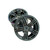 CM Performance 1/10 Touring/Drift Wheel 12mm Hex Chrome Style C (pr)