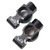 Yeah Racing Aluminium Rear Hubs for Yokomo YD2 YD2S YD2TC Black