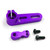Yeah Racing 25T Aluminium 7075 Adjustable Servo Horn 15.5mm to 20mm (0.5mm step) Purple