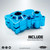 Yeah Racing Aluminium Gear Box For Tamiya BBX (BB-01)