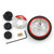Yeah Racing Aluminium Transmitter Steering Wheel Set Red Type B Fits Futaba KO Sanwa Flysky Traxxas