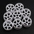 Yeah Racing Plastic Narrow Rim RWD Set 8.5mm X 20mm (Offset 0 +1 +1.5 +2) White For 1/28 Mini-Z