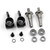 Yeah Racing Aluminium Front Steering Blocks w/ Titanium 12mm Hex Axle For Team Associated RC10 FT