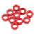 Execute XQ1 Aluminium Shim 3x5.5x2.0mm Red 10pcs