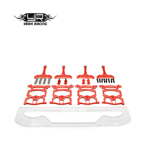 Yeah Racing 1/10th Touring Car Version 3 Set Up Station - Red