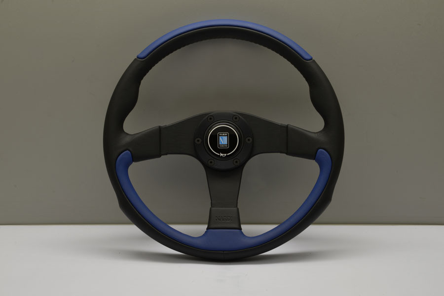 Nardi Leader Blue Steering Wheel | MrSteeringWheel
