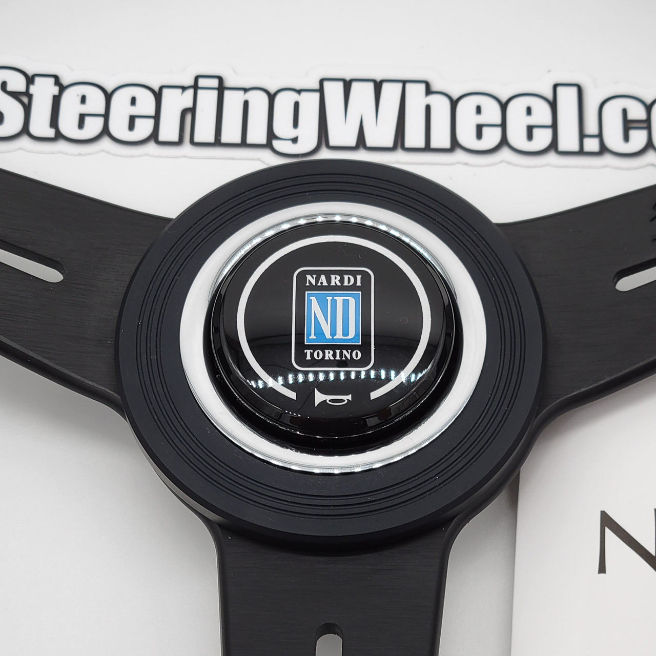 Nardi ND Classic 330mm Suede Steering Wheel | MrSteeringWheel