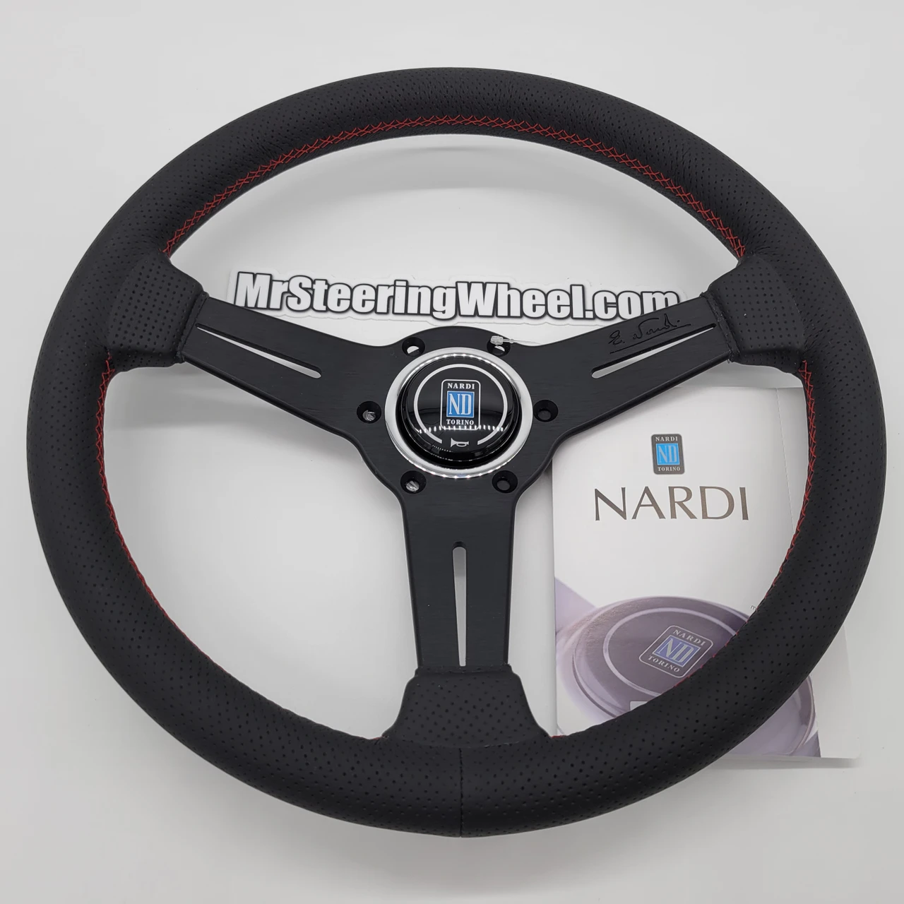 Nardi ND Classic 330mm Leather 6062.33.2092 Steering Wheel 