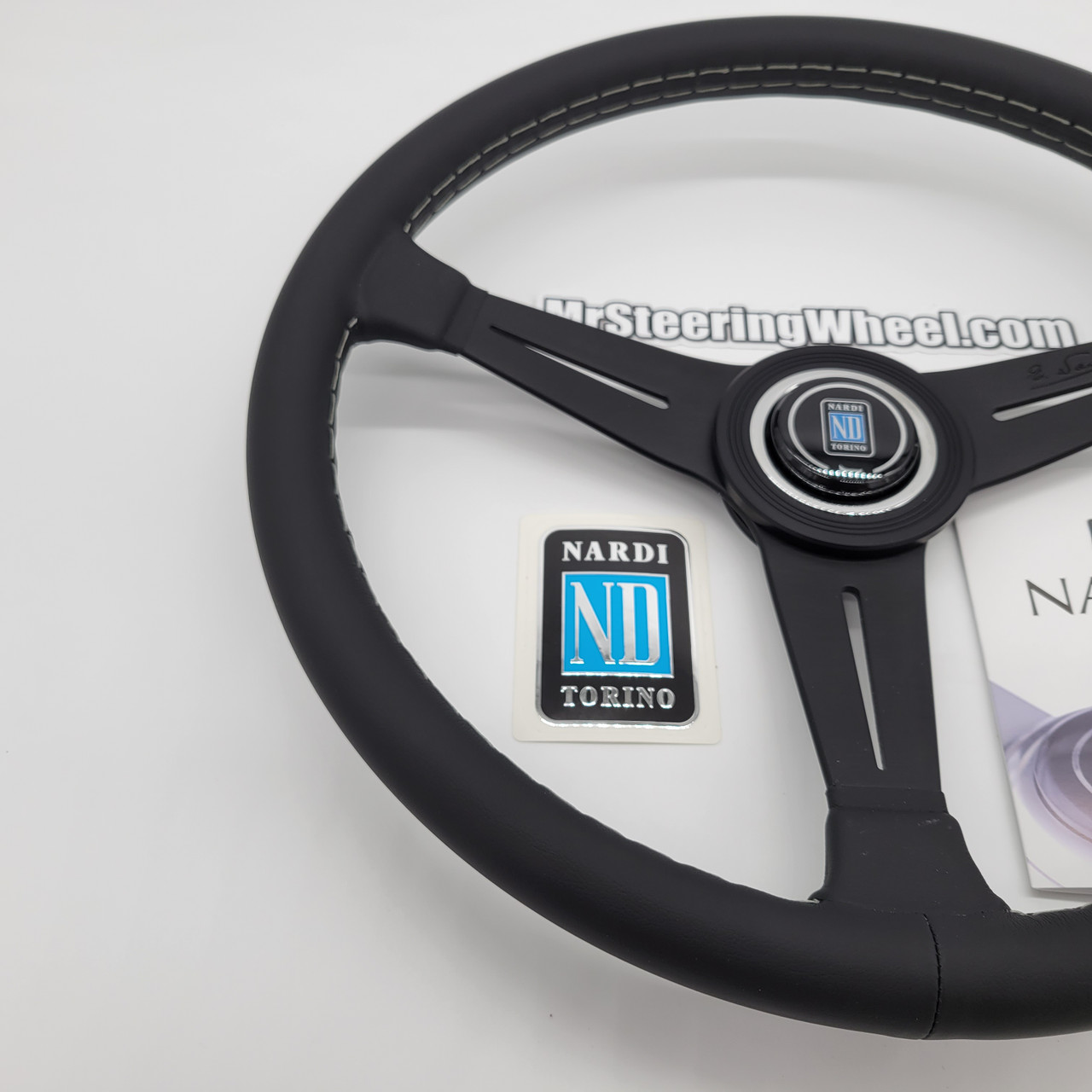 Nardi ND Classic 390mm Leather Steering Wheel | MrSteeringWheel