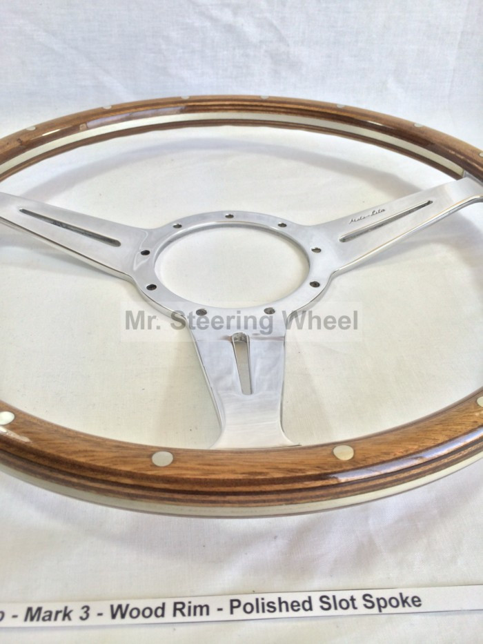 Moto-Lita Mark 3 Laminate Wood Steering Wheel- *MULTIPLE