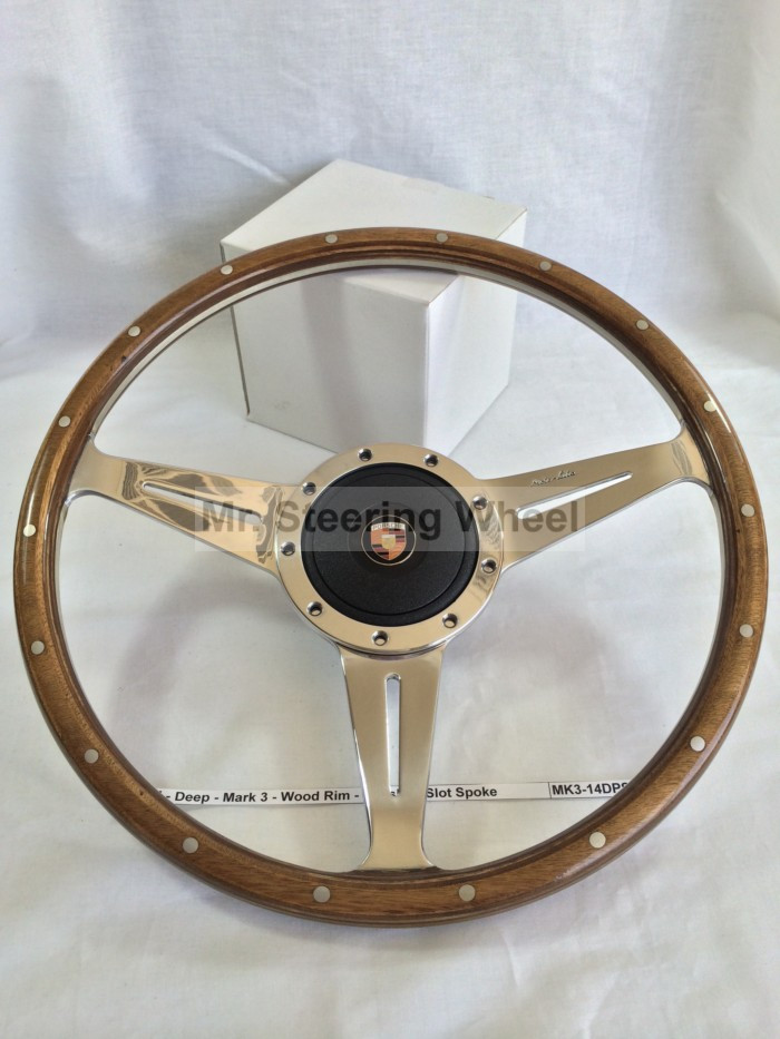 Moto-Lita Mark 3 Laminate Wood Steering Wheel- *MULTIPLE