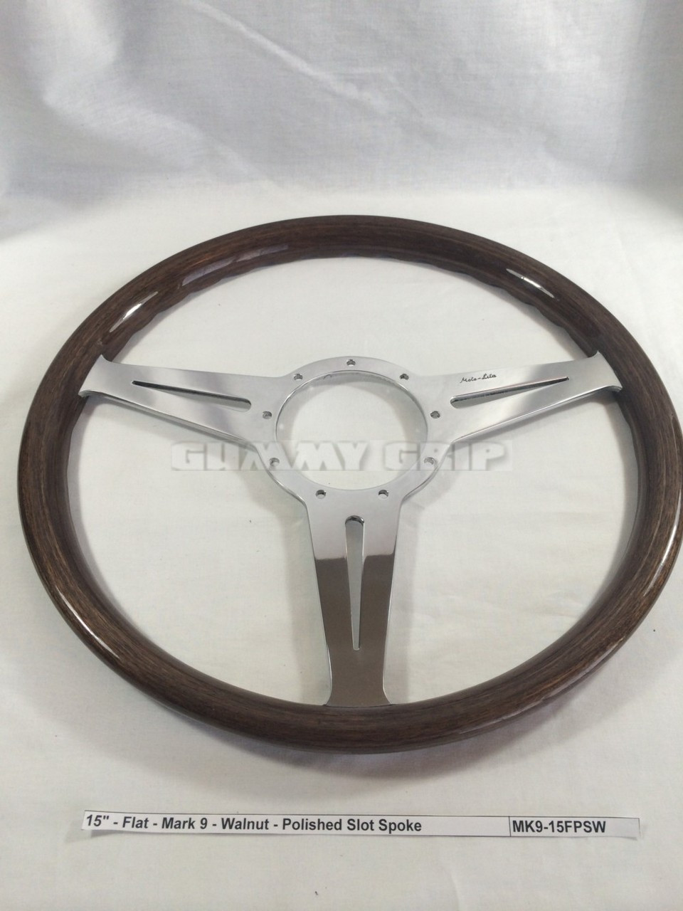 Moto-Lita Mark 9 Walnut Wood Steering Wheel- *MULTIPLE