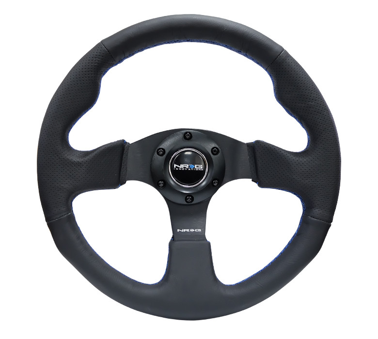 NRG スポーツステアリングホイール 本体 NRG Sport Leather Steering Wheel | MrSteeringWheel