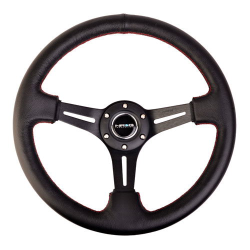 NRG Sport Leather Steering Wheel | MrSteeringWheel