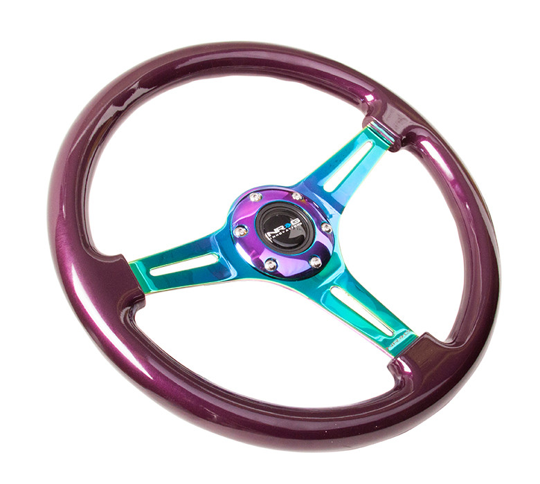 正規品 NRG ステアリング 35Φ Neo Chrome NRG Classic Neochrome Steering Wheel | MrSteeringWheel