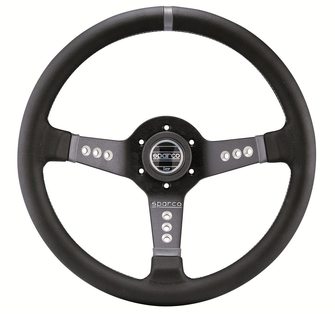 SPARCO ステアリング　L777 φ350mm Sparco L777 350mm Leather - 015L800PL - MrSteeringWheel.com