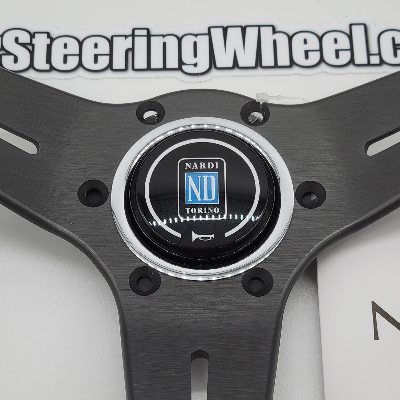 Nardi Brown Leather Steering Wheel | MrSteeringWheel