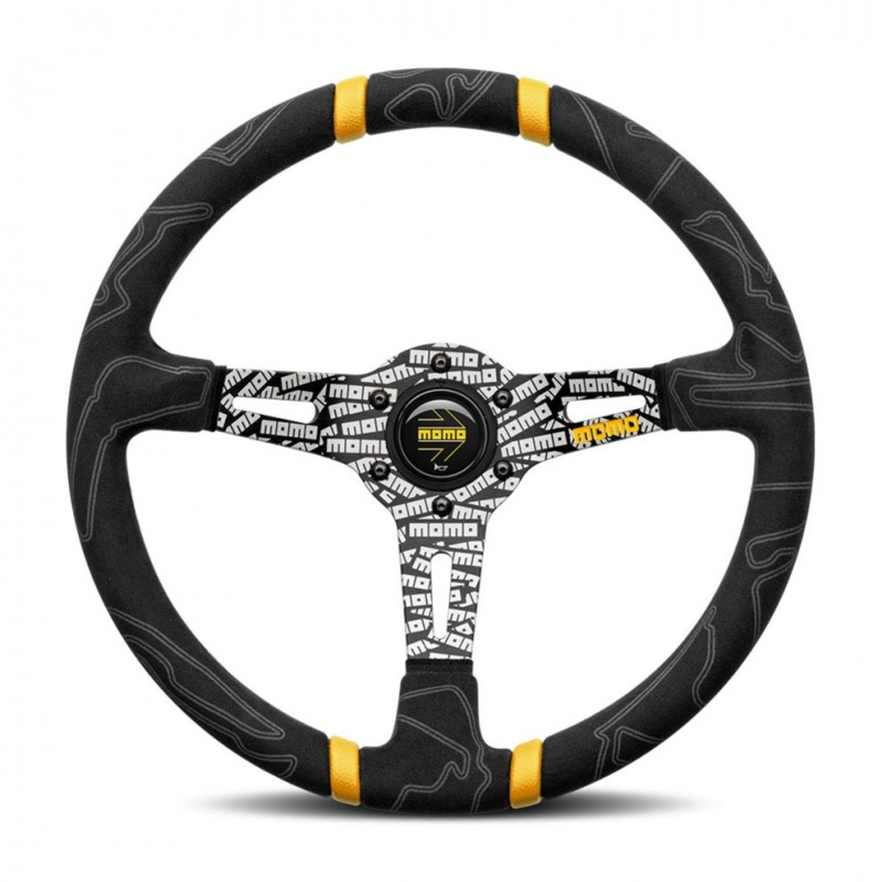 MOMO Ultra Black Steering Wheel | MrSteeringWheel