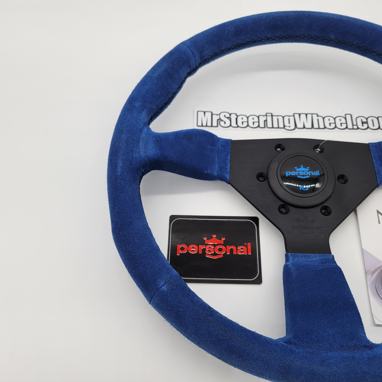 Personal Grinta 350 Blue Suede | MrSteeringWheel