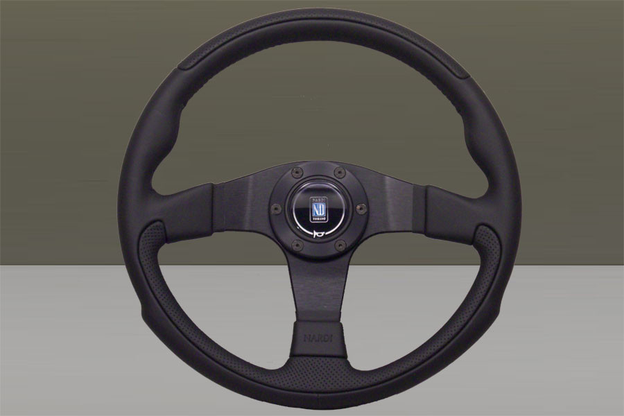 NARDI LEADER 350mm N810ブラック/ブルー　イタリア製 Amazon | NARDI(ナルディ) LEADER(リーダー) ブラック/ブルーレザー