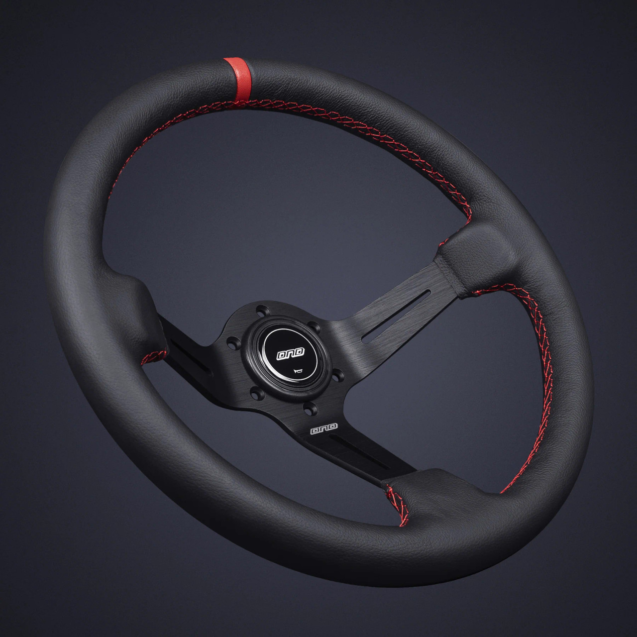 DND PLeather wheel red | MrSteeringWheel