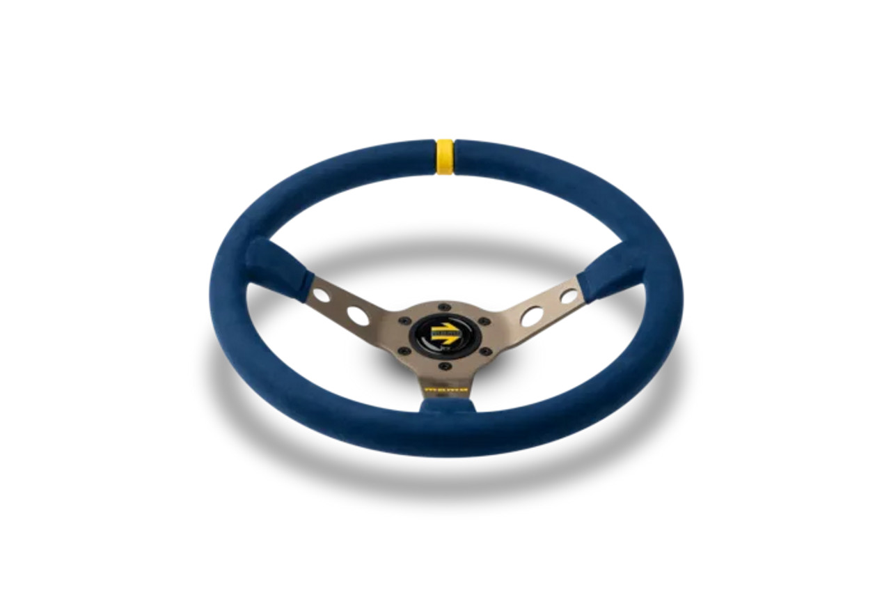 MOMO MOD 07 Blue Microfiber | MrSteeringWheel