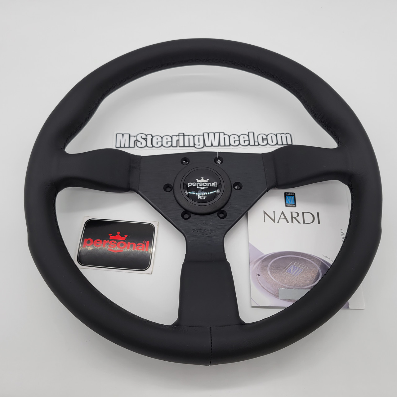 Personal Grinta Black | MrSteeringWheel.com