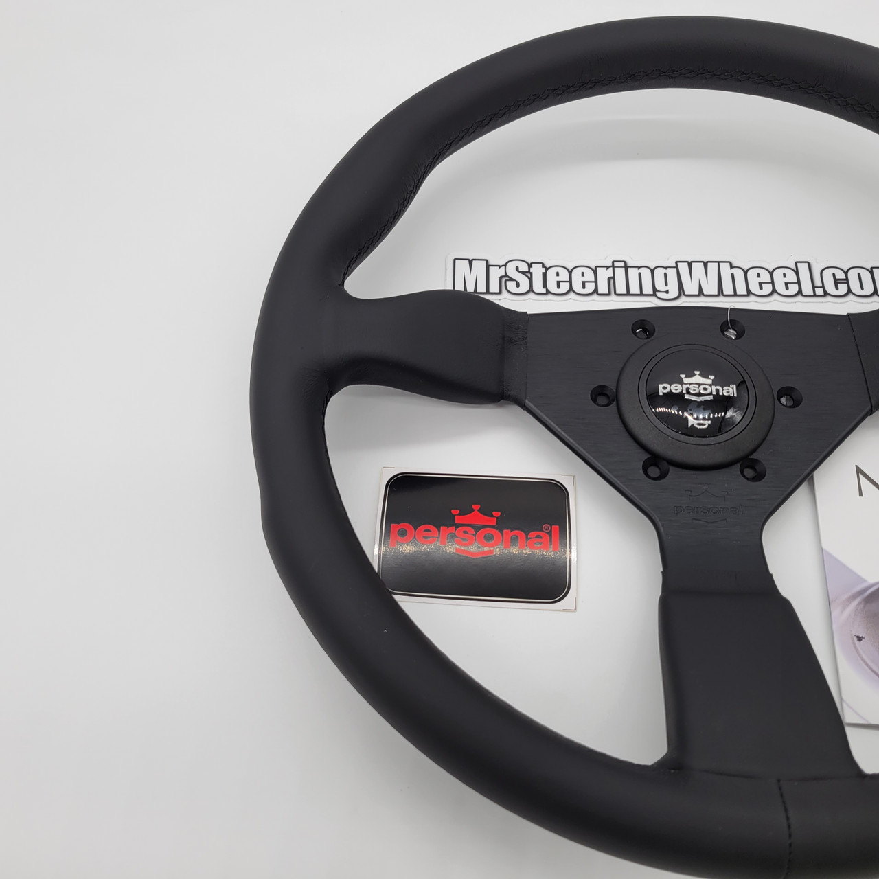 Personal Grinta Black | MrSteeringWheel.com