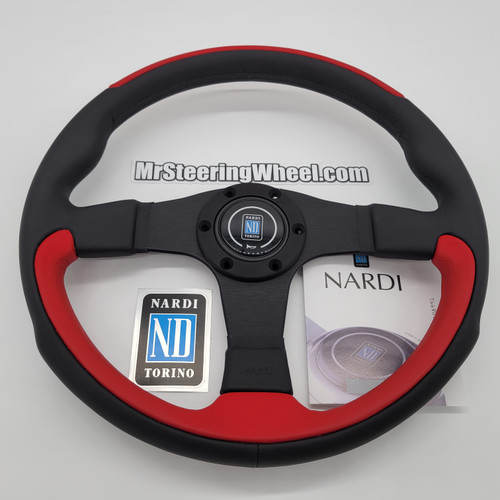 Nardi Twin Red Steering Wheel | MrSteeringWheel