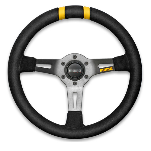 MOMO MOD 78 330mm Leather Steering Wheel | MrSteeringWheel