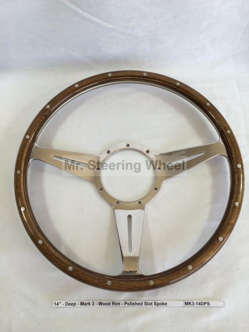 Moto-Lita Mark 3 Wood Steering Wheel
