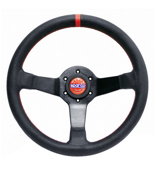 Sparco L505 350mm Alcantara / Leather / Perforated Leather