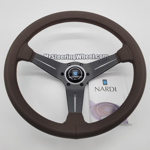 Nardi Deep Corn 350mm Brown Leather  - 6069.35.7055