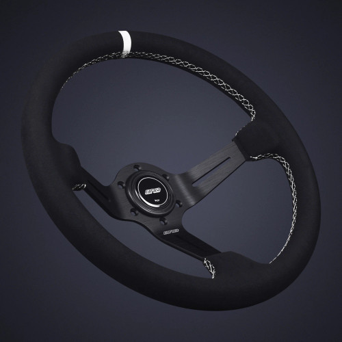 DND Suede Race Wheel Purple | MrSteeringWheel