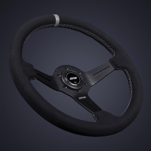 DND Suede Race Wheel Red | MrSteeringWheel
