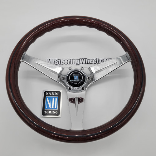Nardi Deep Corn 350mm Suede Steering Wheel | MrSteeringWheel