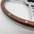 Moto-Lita Jaguar XKE E-Type 15" OEM Wood Rim with Rivets T-spoke Classic Replacement Steering Wheel