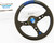 Vertex 10 STAR 330mm Black Leather Blue Stitch Steering Wheel