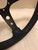 Vertex 10 STAR 330mm Black Leather Blue Stitch Steering Wheel