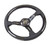 NRG 350mm Shiny Carbon Fiber with Black Leather Steering Wheel 