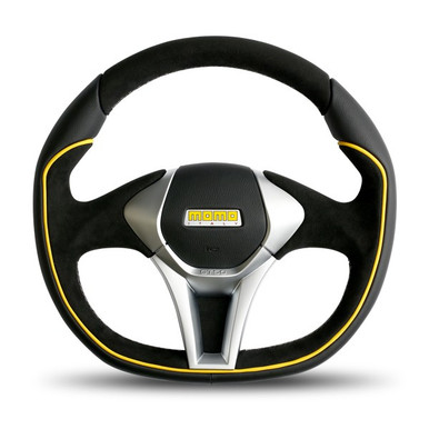 MOMO GT-50 350mm Leather Steering Wheel | MrSteeringWheel