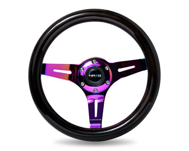 NRG ステアリング ネオクローム 310mm 修理前提 コレクション用 ST_310BK_MC__35845.1419378530.