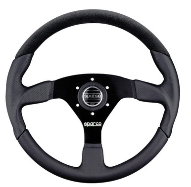 Sparco L505 350mm Alcantara / Leather / Perforated Leather