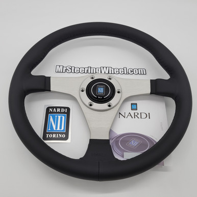 Nardi Gara Silver Steering Wheel | MrSteeringWheel